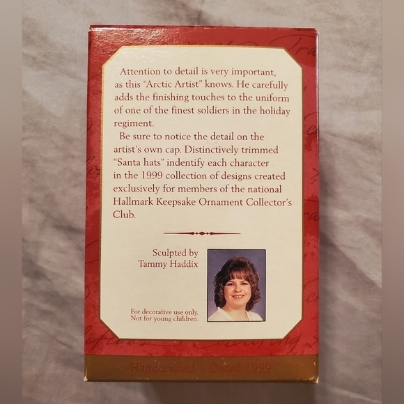 Hallmark "Artic Artist" Ornament - Picture 2 of 4